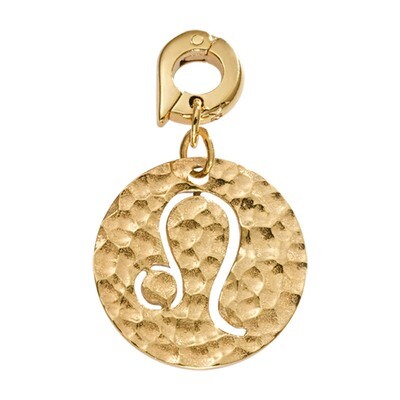 Nikki Lissoni Leo Charm Gold-Plated 20mm D1004GM, MPN: D1004GM, 8718819232124