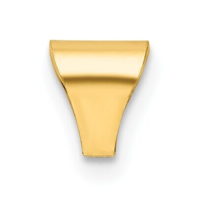 Unpierced Bail 14k Yellow Gold YG2772, MPN: YG2772,