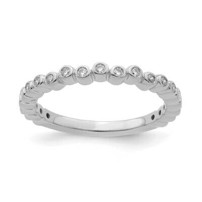 Diamond Ring 14k White Gold SK2098, MPN: SK2098, 191101298844