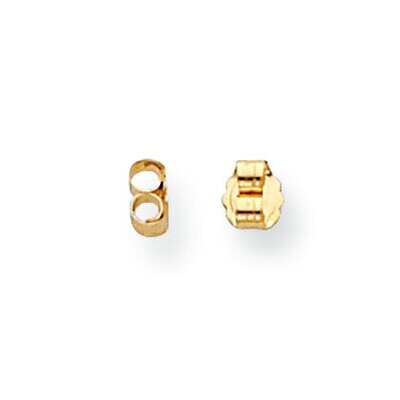 Ultra Light Friction Earring Nut 14k Yellow Gold YG705, MPN: YG705,