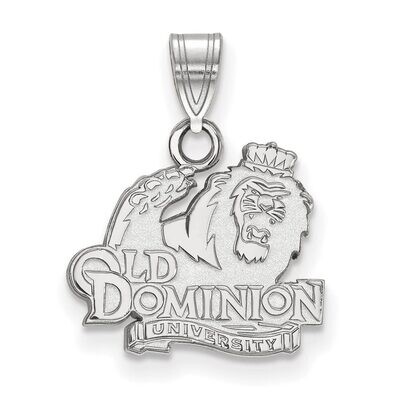 Old Dominion University Small Pendant 14k White Gold 4W002ODU, MPN: 4W002ODU, 886774827018