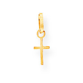 Tiny Cross Charm 14k Gold XCH233, MPN: XCH233, 886774123967