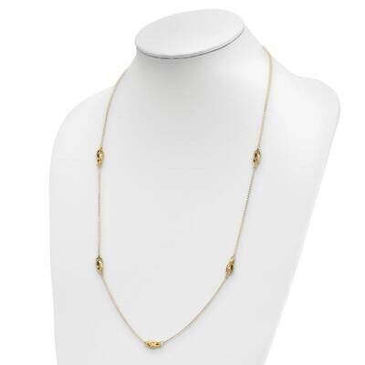 Leslie&#39;s Necklace 14k Gold Polished HB-LF1326-27.25, MPN: LF1326-27.25, 191101739149