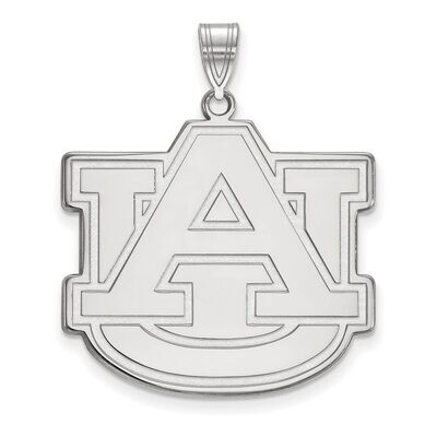 Auburn University x-Large Pendant 10k White Gold 1W005AU, MPN: 1W005AU, 886774773407