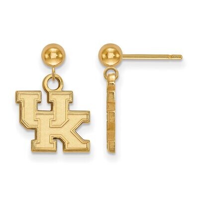 University of Kentucky Earring Dangle Ball Gold-plated Silver GP010UK, MPN: GP010UK, 886774911717