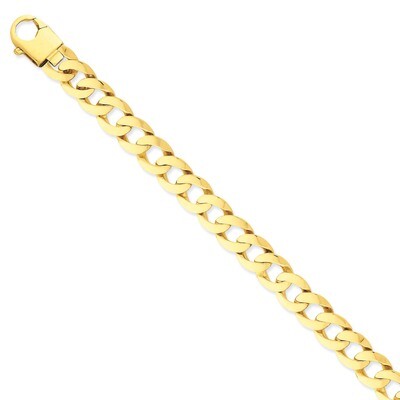 Fancy Curb Link Chain 8.25 Inch 14k Gold Polished LK665-8.25, MPN: LK665-8.25, 886774403885