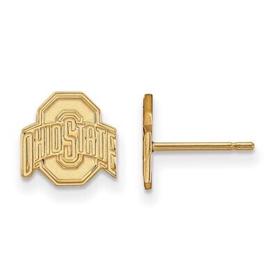 Ohio State University x-Small Post Earring 10k Yellow Gold 1Y008OSU, MPN: 1Y008OSU, 886774805610
