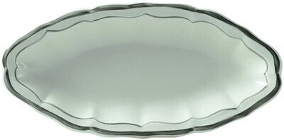 Gien Filet Taupe Pickle Dish 1692CRAV22, MPN: 1692CRAV22, 840769063485