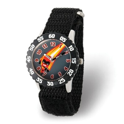 Disney Kids Incredibles 2 Son Black Nylon Band Time Teacher Watch  XWA5845, MPN: XWA5845, 842885105…