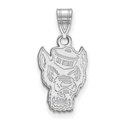 North Carolina State University Medium Pendant Sterling Silver SS045NCS, MPN: SS045NCS, 886774692203