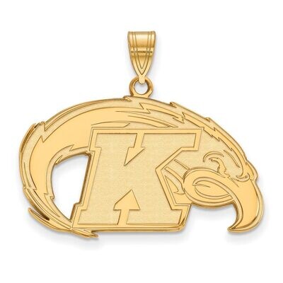Kent State University Large Pendant Gold-plated Silver GP002KEN, MPN: GP002KEN, 886774892832