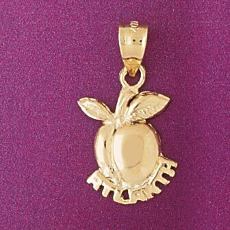 Dazzlers Jewelry Atlanta Pendant Necklace Charm Bracelet in Yellow, White or Rose Gold 4850, MPN: D…