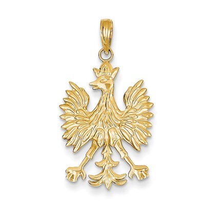 Eagle Charm 14k Gold K4925, MPN: K4925, 637218000869