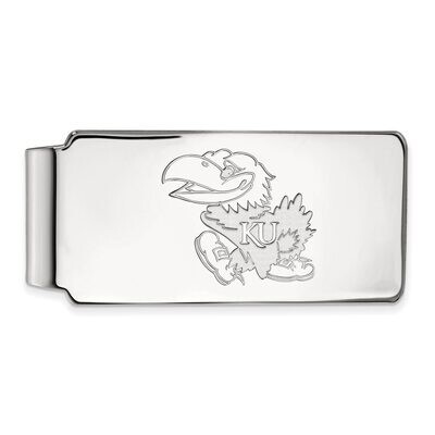 University of Kansas Money Clip Sterling Silver SS021UKS, MPN: SS021UKS, 886774709208