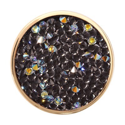 Nikki Lissoni Green Rock Crystal Gold-Plated 33mm Coin C1255GM, MPN: C1255GM, 8718627465950