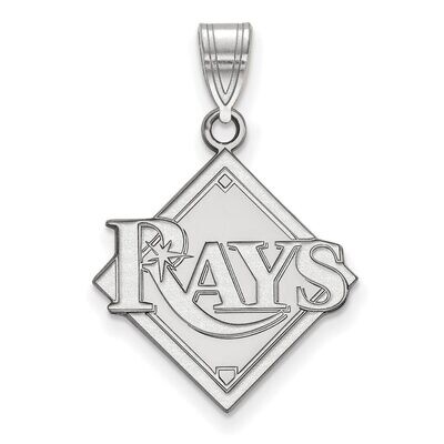 Tampa Bay Rays Large Pendant 14k White Gold 4W002DEV, MPN: 4W002DEV, 886774826356
