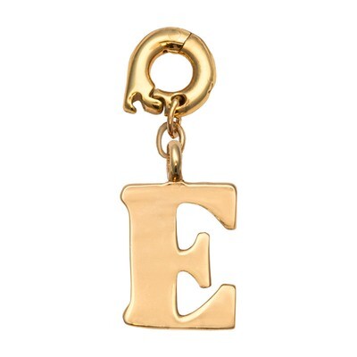 Nikki Lissoni E Charm Gold-Plated D1129GSE, MPN: D1129GSE, 8718819238942