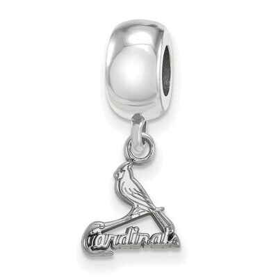 St. Louis Cardinals Bead Charm Extra Small Dangle Sterling Silver SS033CRD, MPN: SS033CRD, 88677463…