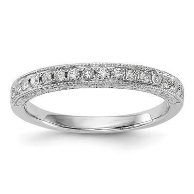 Diamond Wedding Band 14k White Gold RM2242B-025-WAA, MPN: RM2242B-025-WAA, RM2242B-025-WAA_HOM