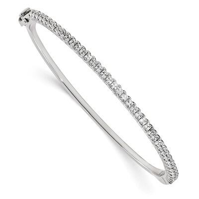 Diamond Bangle 14k white Gold XB323AA, MPN: XB323AA, 883957047133