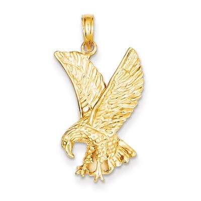 Eagle Charm 14k Gold K4853, MPN: K4853, 637218163175