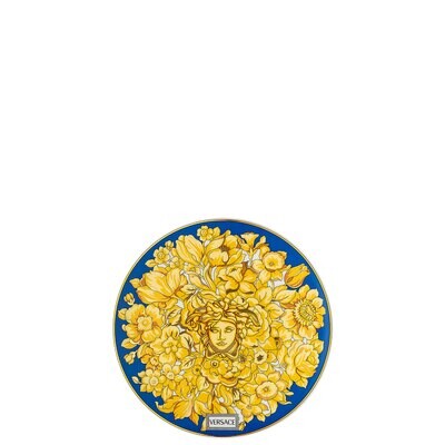 Versace Medusa Rhapsody Blue Bread &amp; Butter Plate 6 2/3 Inch, MPN: 19335-403672-10217, 790955110335