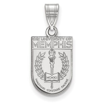 University of Memphis Medium Crest Pendant Sterling Silver SS026UMP, MPN: SS026UMP, 886774710907