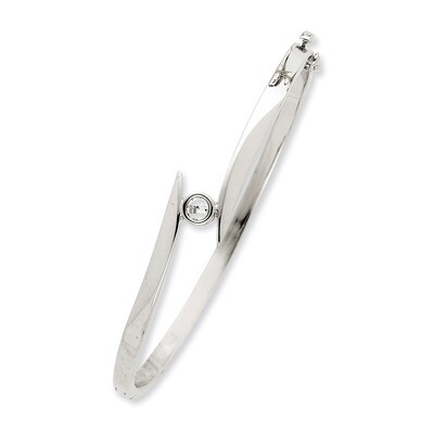 Bangle Bracelet Mounting 14k White Gold XB168, MPN: XB168, 191101008764