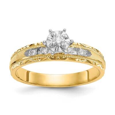 Trio Engagement Ring 14k Tri Gold AA Quality  X8304AA-E, MPN: X8304AA-E, 886774614762