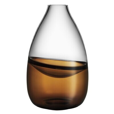 Kosta Boda Septum Vase Le 300 Golden Brown 7041608, MPN: 7041608, 7321646023844