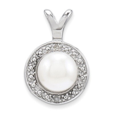 June Pearl Pendant Sterling Silver Diamond QBPD11JUN, MPN: QBPD11JUN, 883957546698