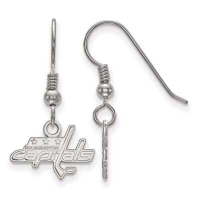 Washington Capitals x-Small Dangle Earring Wire Sterling Silver SS005CAP, MPN: SS005CAP, 8867749573…
