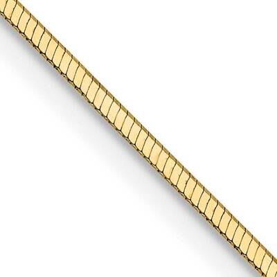 18 Inch 1mm Octagonal Snake with Lobster Clasp Chain 14k Gold OSA150-18, MPN: OSA150-18, 8867749621…