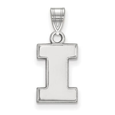 University of Illinois Small Pendant 10k White Gold 1W002UIL, MPN: 1W002UIL, 886774769264