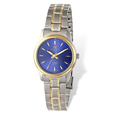 Charles Hubert Two-Tone Titanium 30mm Watch Ladies XWA4863, MPN: XWA4863, 848870006483