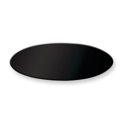 3/4 x 2 Black Anodized Aluminum Plates-Sets of 6  GL9792-BA, MPN: GL9792-BA,
