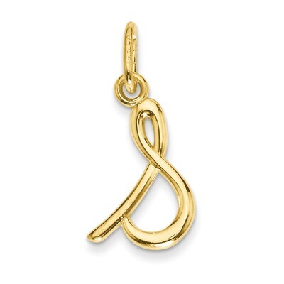 Initial Charm 14k Gold YC1060S, MPN: YC1060S, 883957130293