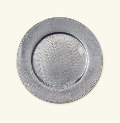 Match Pewter Wood Grain Charger 10160, MPN: 10160,