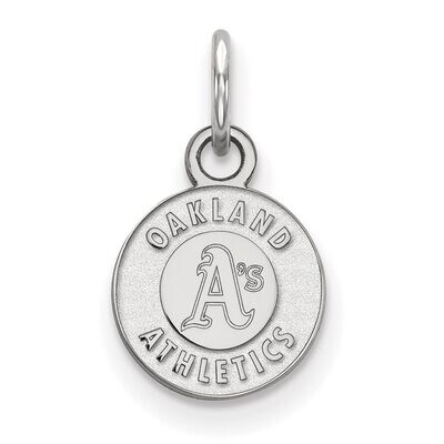 Oakland Athletics Extra Small Pendant Sterling Silver SS001ATH, MPN: SS001ATH, 886774623191