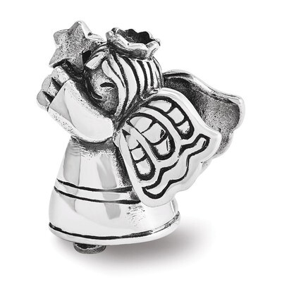 Christmas Angel Bead - Sterling Silver QRS3529, MPN: QRS3529, 886774964522