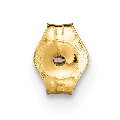 Medium Friction Earring Nut 14k Yellow Gold YG2703, MPN: YG2703,