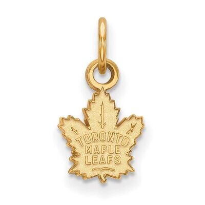 Toronto Maple Leafs x-Small Pendant 10k Yellow Gold 1Y001MLE, MPN: 1Y001MLE, 886774794914