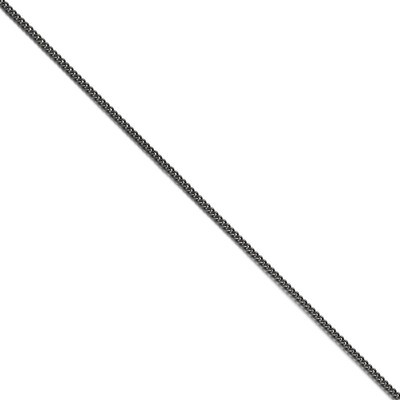 2.00mm 18 Inch Round Curb Antiqued Chain - Stainless Steel SRN1006 by Chisel, MPN: SRN1006, 8867744…