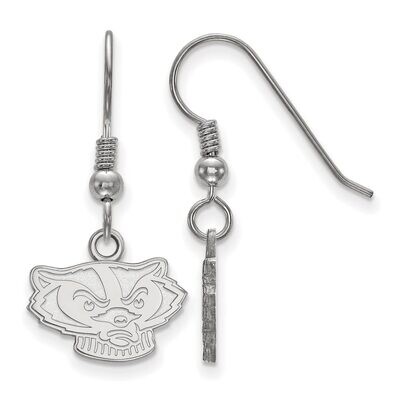 University of Wisconsin x-Small Dangle Earring Wire Sterling Silver SS062UWI, MPN: SS062UWI, 886774…