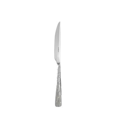 Sambonet skin dessert knife solid handle 8 1/8 inch - 18/10 stainless steel, MPN: 52535-27, 7909559…