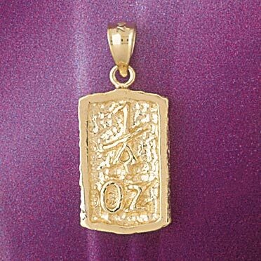 Dazzlers Jewelry Nuggets Pendant Necklace Charm Bracelet in Yellow, White or Rose Gold 5763, MPN: D…