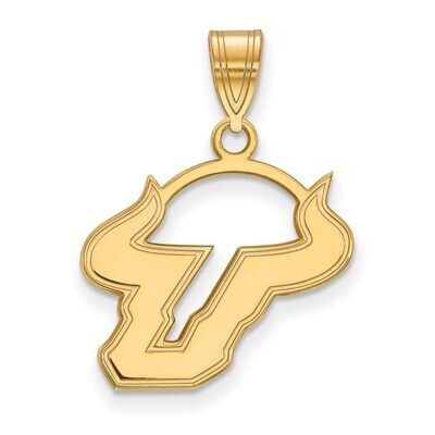 University of South Florida Medium Pendant 10k Yellow Gold 1Y003USFL, MPN: 1Y003USFL, 886774800301