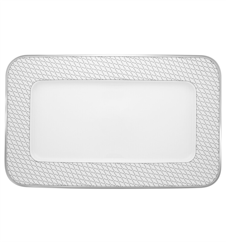 Vista Alegre Trasso Large Rectangular Plate, MPN: 21115459,