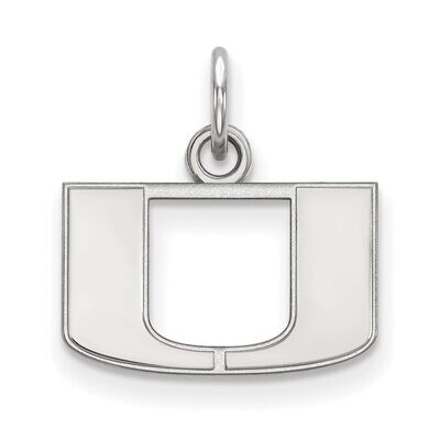 University of Miami x-Small Pendant Sterling Silver SS001UMF, MPN: SS001UMF, 886774711225