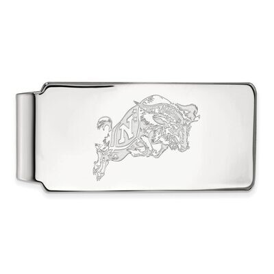Navy Money Clip 10k White Gold 1W029USN, MPN: 1W029USN, 886774785516